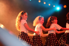 Showtanz der Kindergarde beim Raubritterball