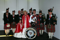 Schotten beim Raubritterball