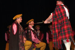 Ritterschlag Ritter Thomas und Ritter Joachim beim Raubritterball