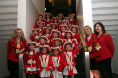 Kindergarde beim Raubritterball 