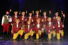 Raubritter bei ihrem Ball