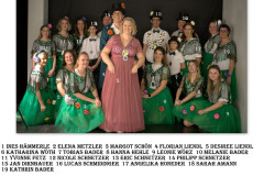 Prinzenpaar mit Gefolge