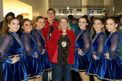 Prinzenpaar mit der Garde Hard