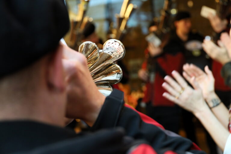 Klingende Dankesgrüße bei der Schalmeientour in Hörbranz