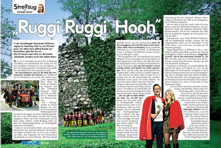 Hörbranzer Raubritter österreichweit bekannt